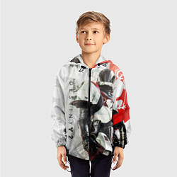 Ветровка с капюшоном детская DESTINY, TITAN, цвет: 3D-черный — фото 2