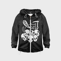 Детская ветровка Кот - Жнец