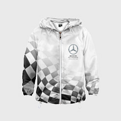 Детская ветровка MERCEDES, МЕРСЕДЕС СПОРТ, ФИНИШНЫЙ ФЛАГ, ФОРМУЛА 1