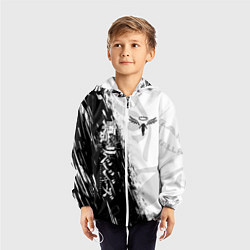 Ветровка с капюшоном детская WALHALLA TEAM LOGO BLACK ТОКИЙСКИЕ МСТИТЕЛИ, цвет: 3D-белый — фото 2