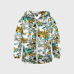 Детская ветровка Abstract pattern waves and streaks