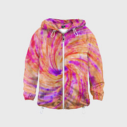 Детская ветровка Color swirls