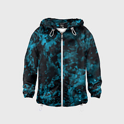 Детская ветровка Камуфляж с голубым оттенком