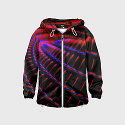 Детская ветровка Geometry neon texture