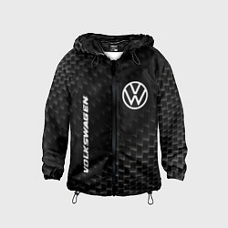 Детская ветровка Volkswagen карбоновый фон