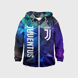 Детская ветровка Juventus logo blue