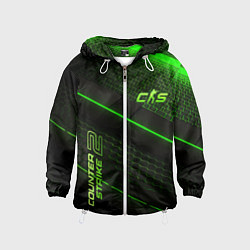 Детская ветровка CS2 green neon