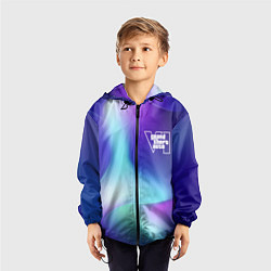 Ветровка с капюшоном детская GTA6 northern cold, цвет: 3D-черный — фото 2