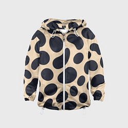 Детская ветровка Пятнышки леопарда