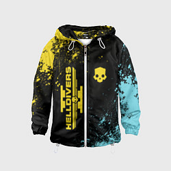 Детская ветровка Helldivers 2: Skull Logo