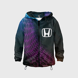 Детская ветровка Honda neon hexagon