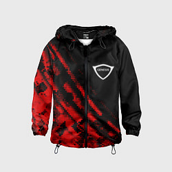 Ветровка с капюшоном детская Genesis sport grunge, цвет: 3D-черный