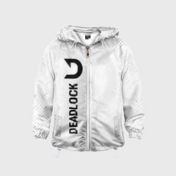 Детская ветровка Deadlock glitch на светлом фоне по-вертикали