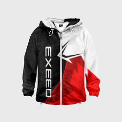 Детская ветровка Exeed - красно-белый