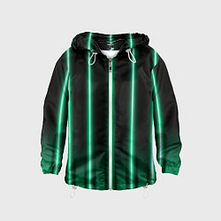 Детская ветровка Neon turquoise