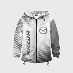 Детская ветровка Mazda - white gradient вертикально