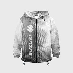 Детская ветровка Suzuki - grey gradient по-вертикали