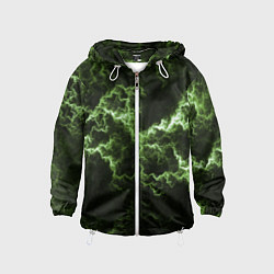 Детская ветровка Lightning green glow