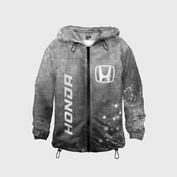 Детская ветровка Honda - grey gradient вертикально