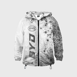 Детская ветровка BYD - white gradient по-вертикали