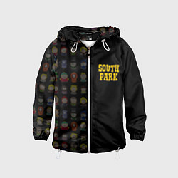 Детская ветровка South park half pattern