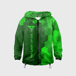 Детская ветровка The Last Of Us - green gradient по-вертикали