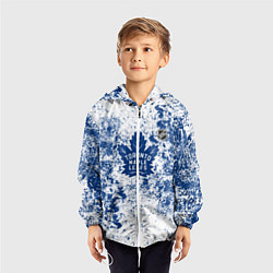 Ветровка с капюшоном детская Toronto Maple Leafs NHL white, цвет: 3D-белый — фото 2