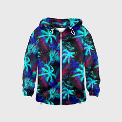 Детская ветровка Palm blue light blue