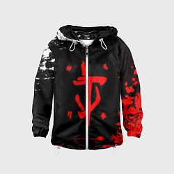 Детская ветровка Doom краски всплеск