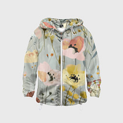 Детская ветровка Цветы и цветочки