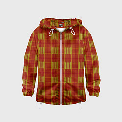 Детская ветровка Color neon orange stripes