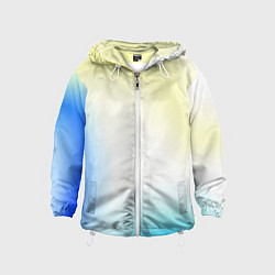 Детская ветровка Color yellow blue white