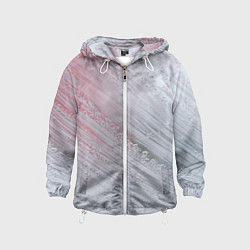 Детская ветровка Морозные полосы на стекле