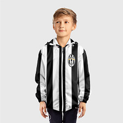 Ветровка с капюшоном детская Juventus: Tevez, цвет: 3D-белый — фото 2