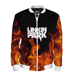 Мужской бомбер Linkin Park: Hell Flame