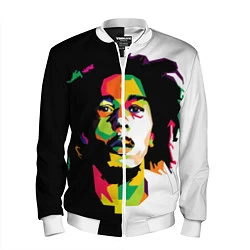 Мужской бомбер Bob Marley: Colors