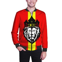 Бомбер мужской One Lion King, цвет: 3D-черный — фото 2