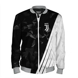 Бомбер мужской FC Juventus: Abstract, цвет: 3D-меланж