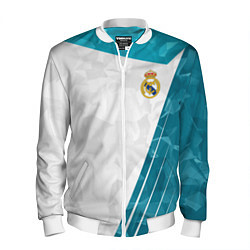 Бомбер мужской FC Real Madrid: Abstract, цвет: 3D-белый