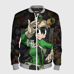 Бомбер мужской My Hero Academia в очках, цвет: 3D-меланж