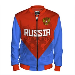 Мужской бомбер Russia Red & Blue