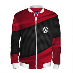 Бомбер мужской Volkswagen: Red Sport, цвет: 3D-белый