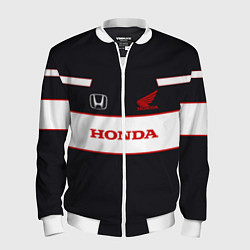 Бомбер мужской Honda Sport, цвет: 3D-белый