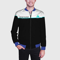 Бомбер мужской Detroit: AX400, цвет: 3D-синий — фото 2