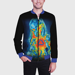 Бомбер мужской Predator Vision, цвет: 3D-синий — фото 2