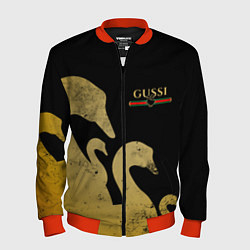 Мужской бомбер GUSSI: Gold Edition