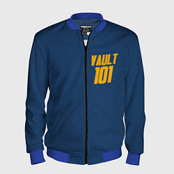 Бомбер мужской VAULT 101, цвет: 3D-синий