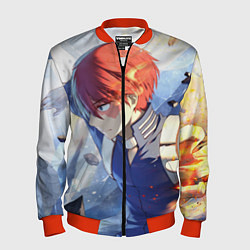 Мужской бомбер Моя геройская академия Шото