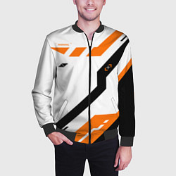 Бомбер мужской CS:GO Asiimov Light, цвет: 3D-черный — фото 2