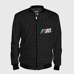 Бомбер мужской BMW, цвет: 3D-черный